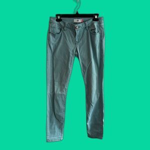 Cabi Aqua Blue Denim Skinny Jeans Size 4